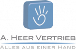 Logo: A. Heer Vertrieb - Alles aus einer Hand